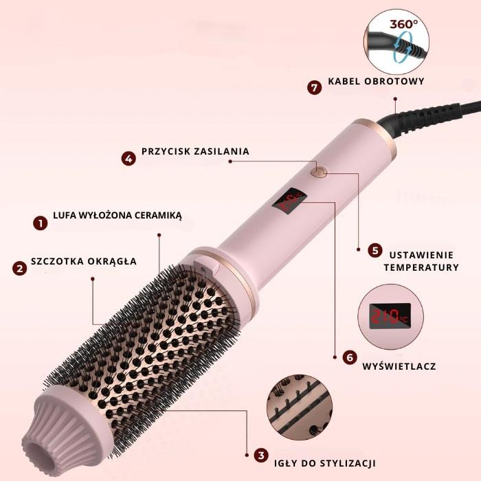 Odylla® Suszarko-Szczotka do Włosów