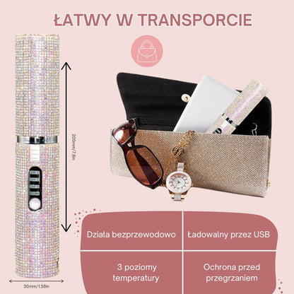 Odylla® Prostownica Bezprzewodowa do Włosów