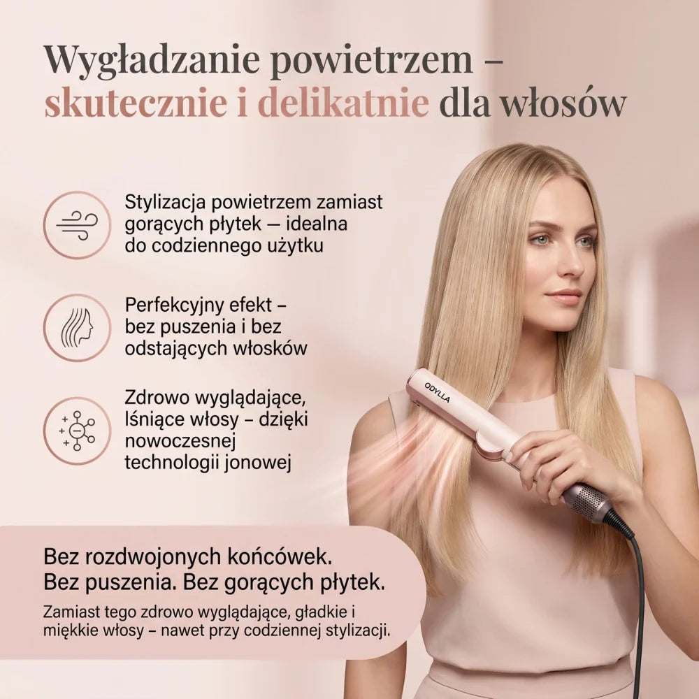 Odylla® AirStraight 2w1 – Prostownica powietrzna