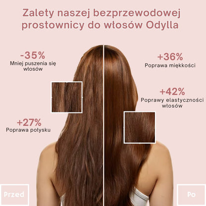 Odylla® Prostownica Bezprzewodowa do Włosów