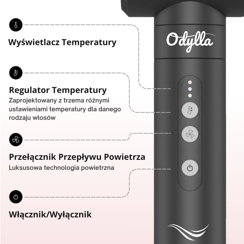 Odylla® AirStyler Pro 7w1 – Stylizator do włosów