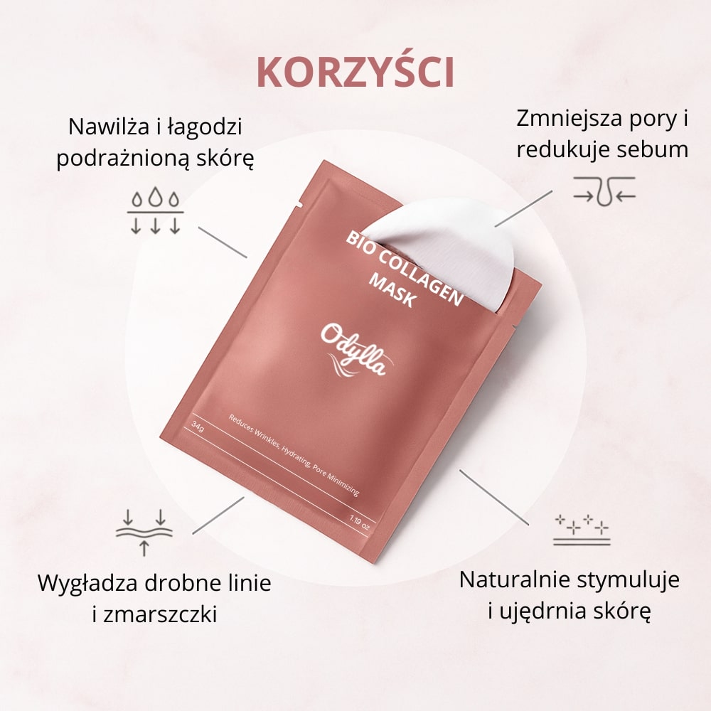 Odylla® Maska Kolagenowa Hydrożelowa