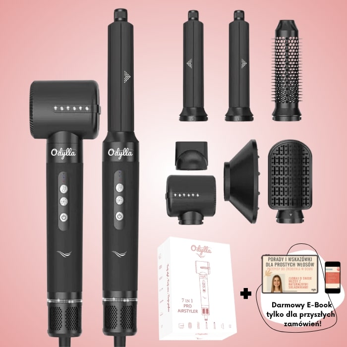 Odylla® AirStyler Pro 7w1 – Stylizator do włosów