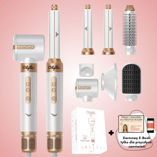 Odylla® AirStyler Pro 7w1 – Stylizator do włosów