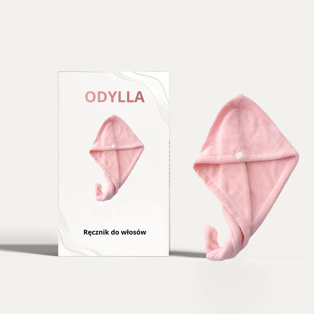 Odylla® Turban do Włosów z Mikrofibry