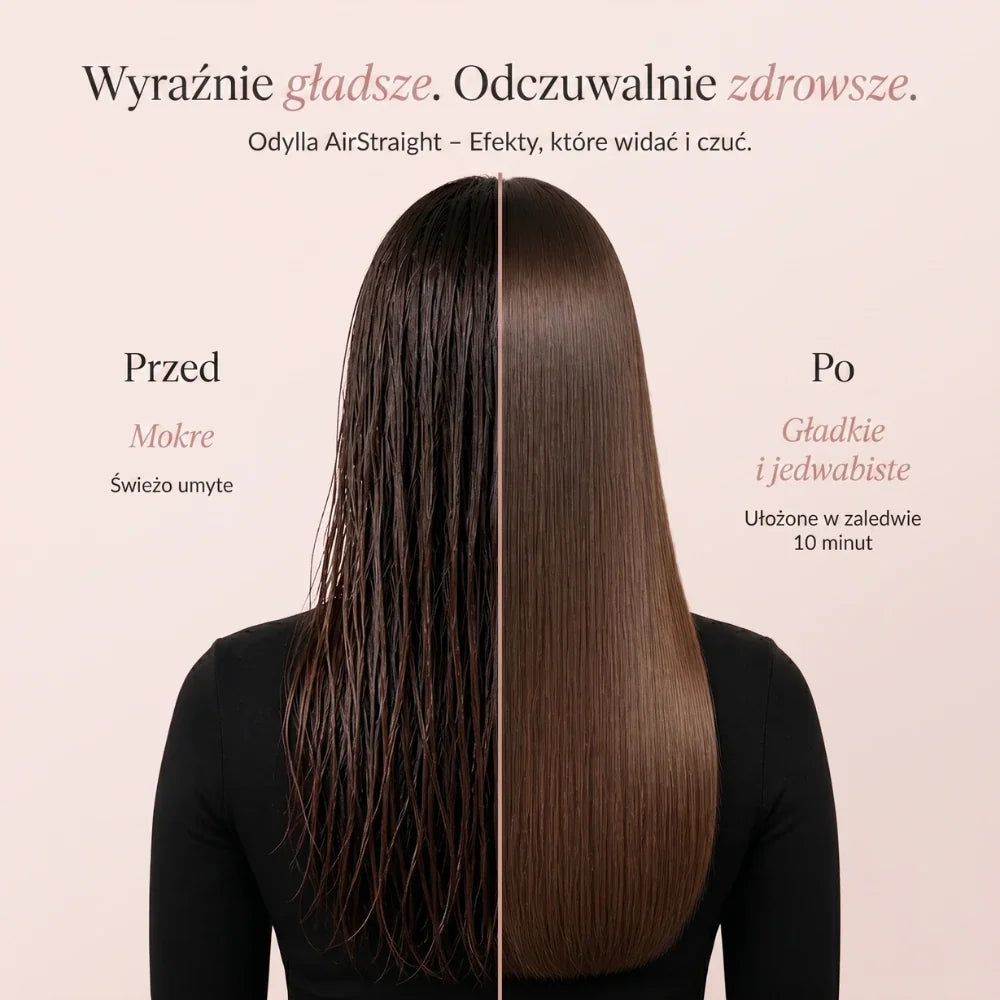 Odylla® AIRSTRAIGHT 2 W 1 - PROSTOWNICA SUSZĄCA