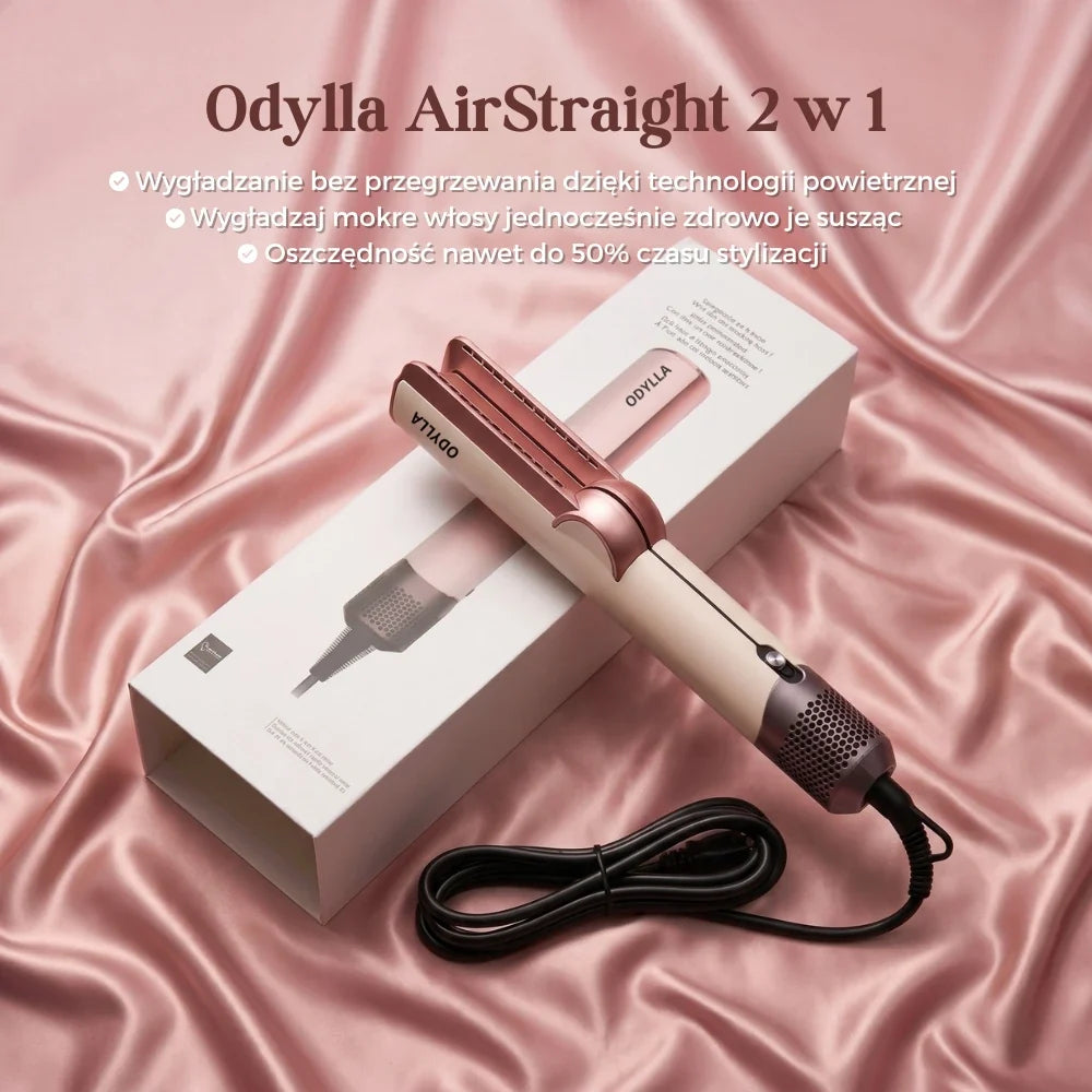 Odylla® AIRSTRAIGHT 2 W 1 - PROSTOWNICA SUSZĄCA