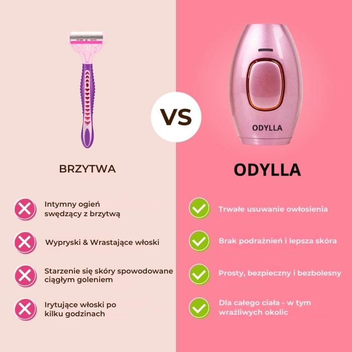 Odylla® Depilator IPL do Twarzy i Ciała