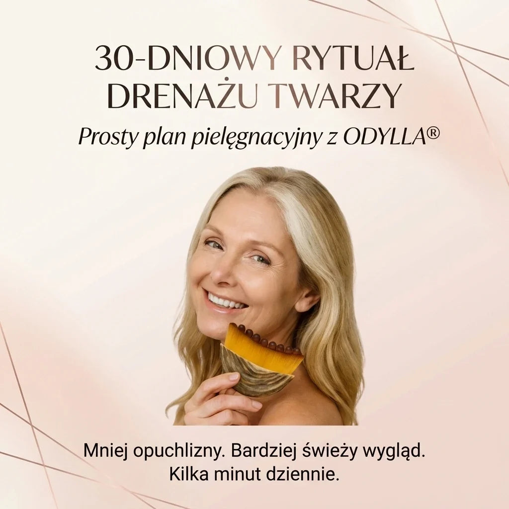 Odylla® Szczotka do Drenażu Limfatycznego Twarzy