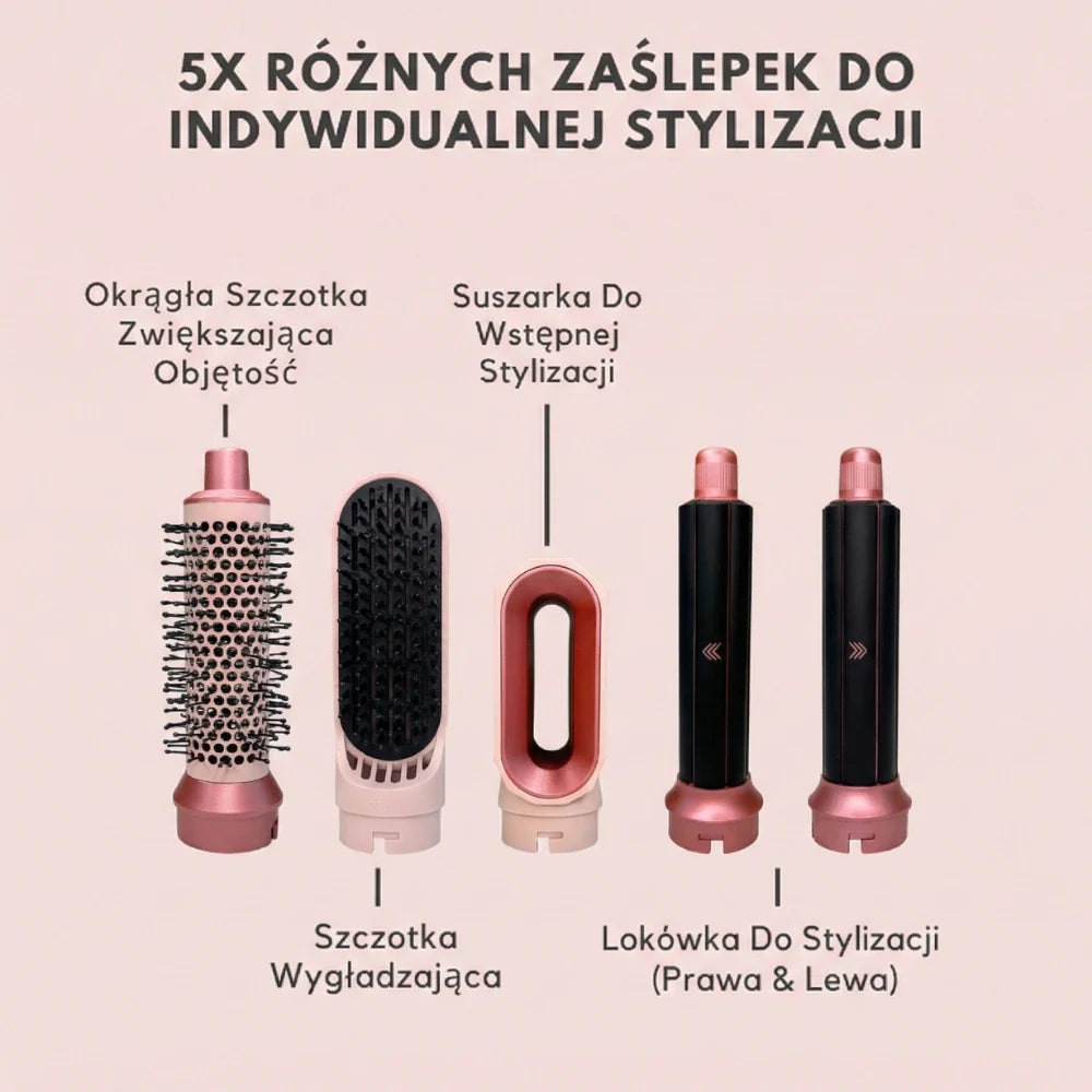 Odylla® AirStyler 5w1 – Stylizator do włosów